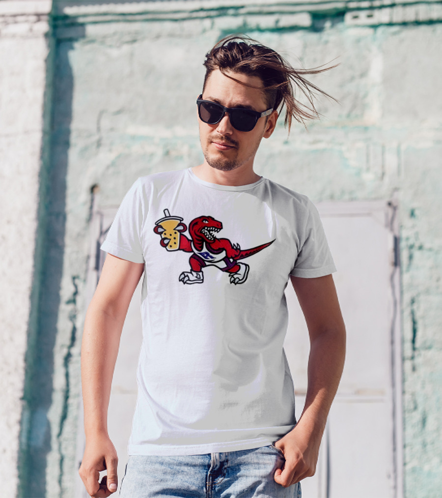Toronto Raptors Raptor Bubble Tea NBA Basketball T-Shirt
