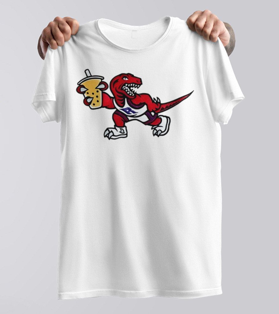 Toronto Raptors Raptor Bubble Tea NBA Basketball T-Shirt