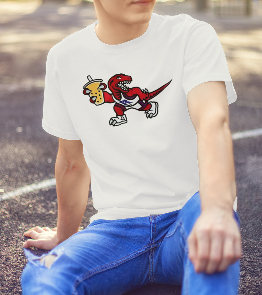 Toronto Raptors Raptor Bubble Tea NBA Basketball T-Shirt