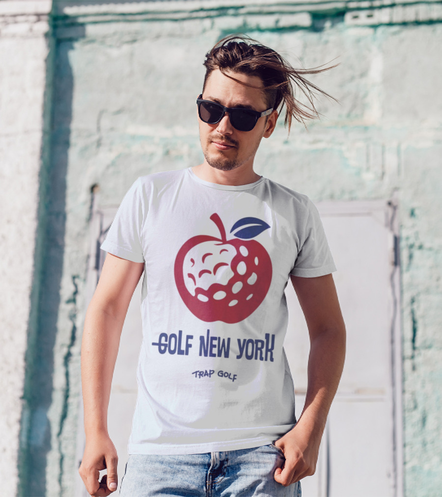Trap Golf Apple Golf New York T-Shirt