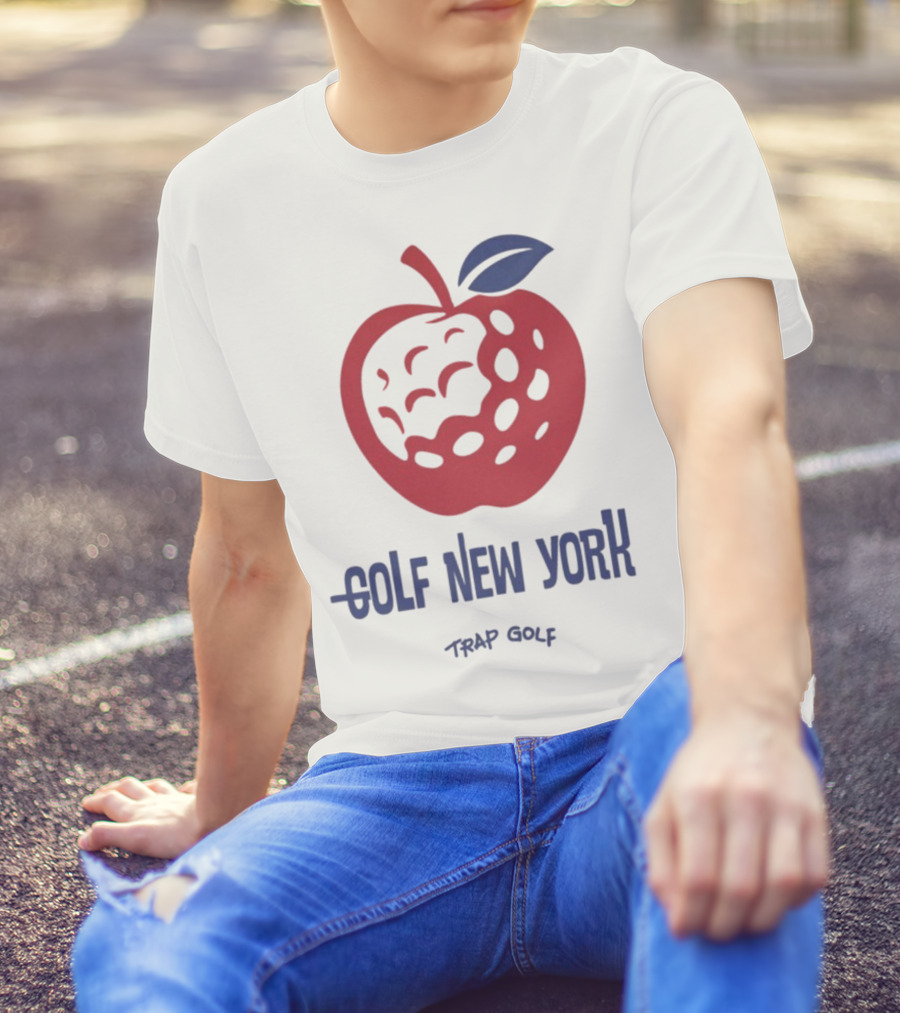 Trap Golf Apple Golf New York T-Shirt