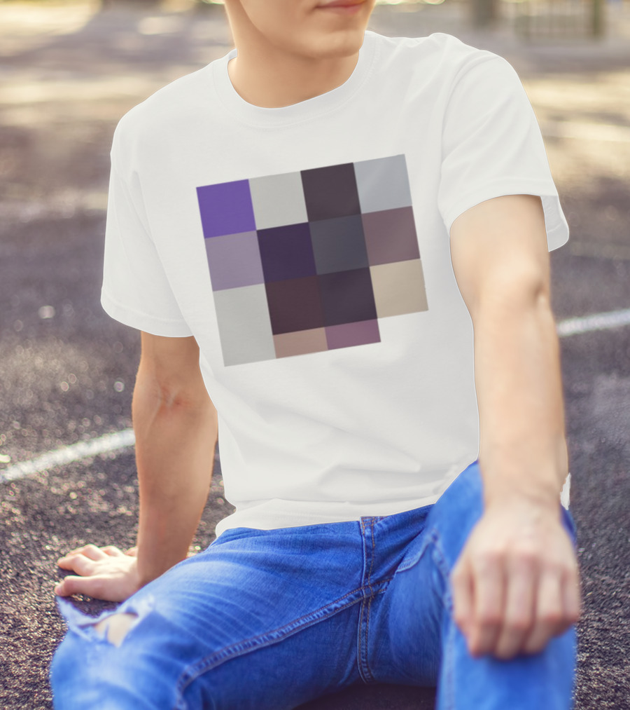 Acai28 Color Grid Abstract Acai T-Shirt