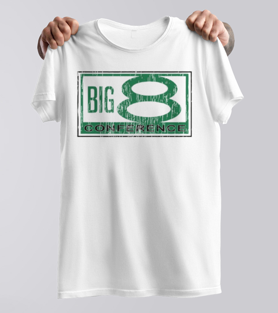 Big 8 Conference Retro Sports Emblem T-Shirt