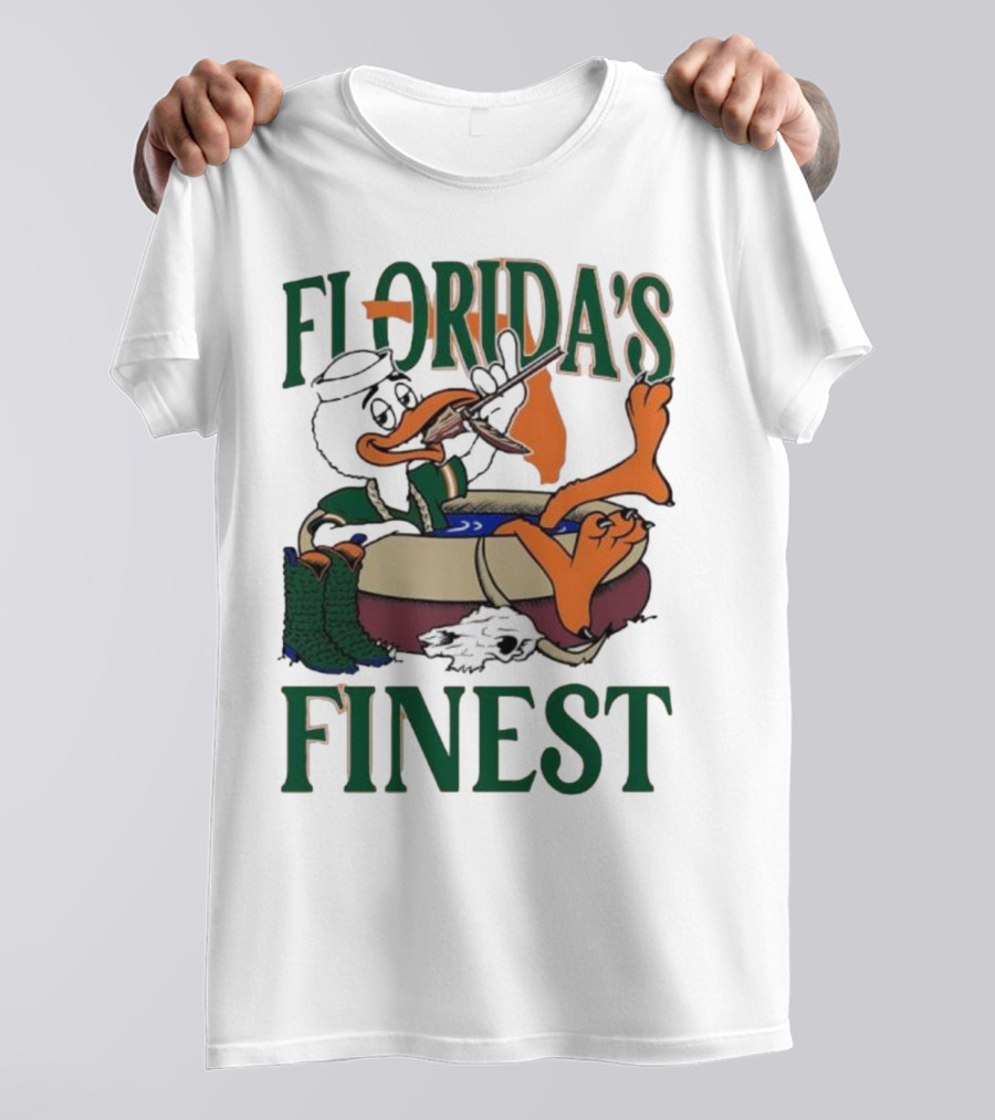 Florida’s Finest Miami Hurricanes Iconic Rivalry Victory Over Florida State Seminoles T-Shirt
