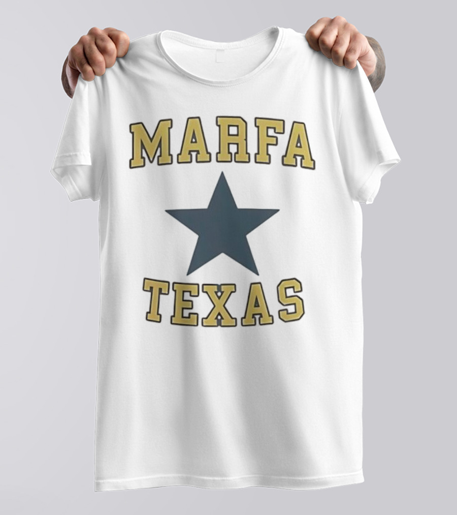 Jensen Ackles Marfa Texas Star Vintage Aesthetic T-Shirt