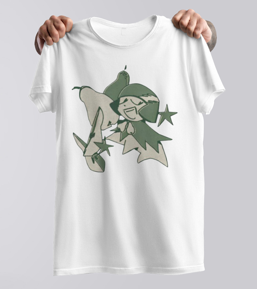 Royalpear Starry Character And Pear Duo T-Shirt
