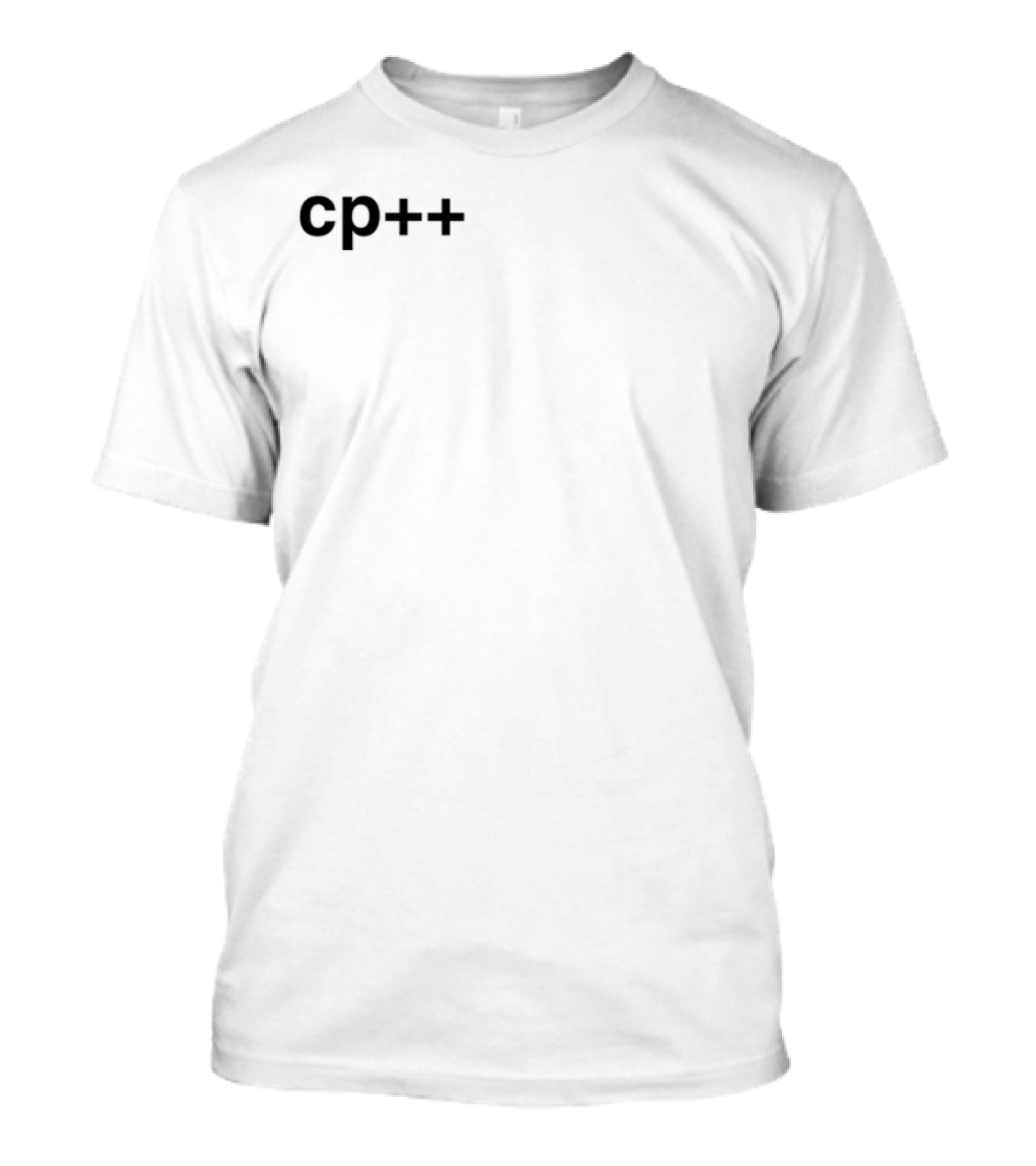 Cp++ Programming Humor Tech Nerd Icon T-Shirt