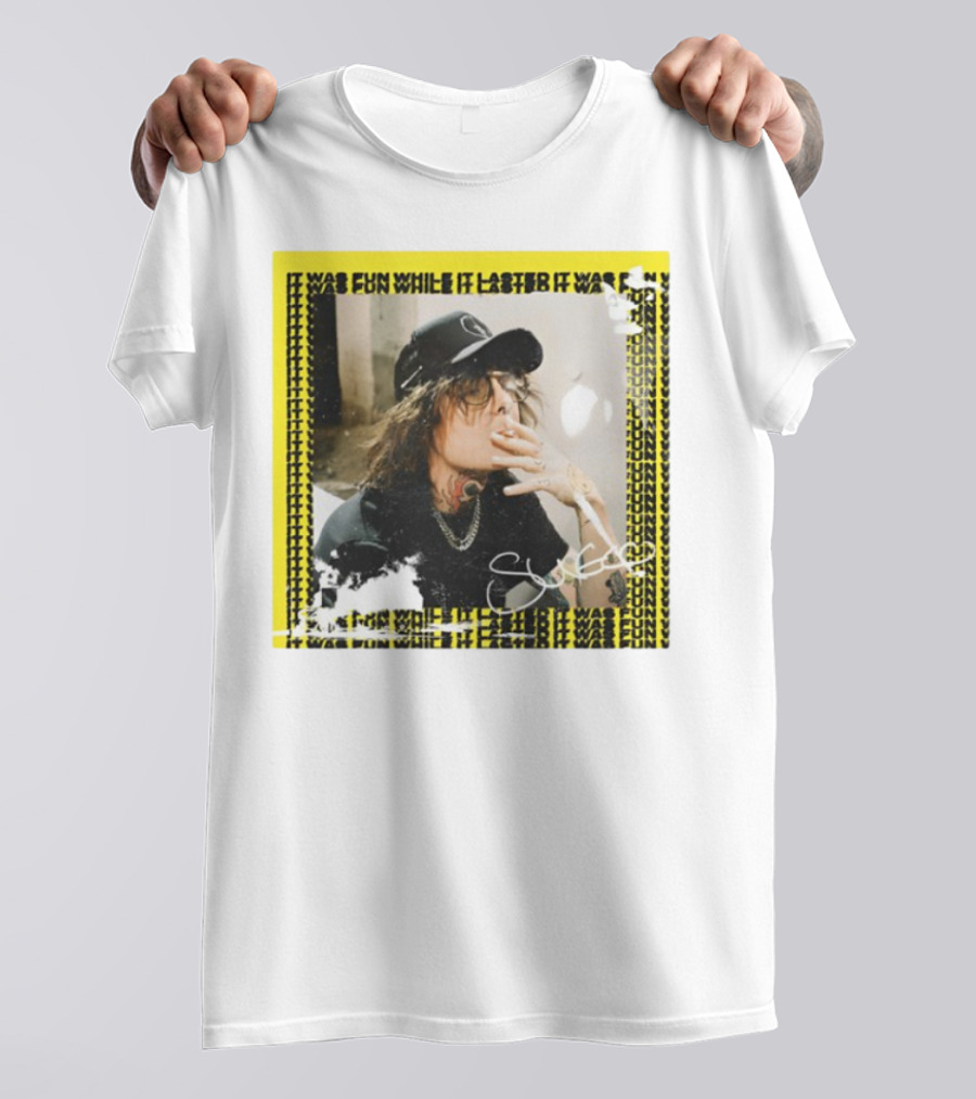 It Was Fun While It Lasted Anniversary Album Sueco T-Shirt