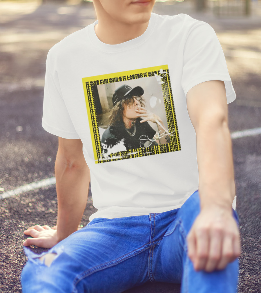 It Was Fun While It Lasted Anniversary Album Sueco T-Shirt