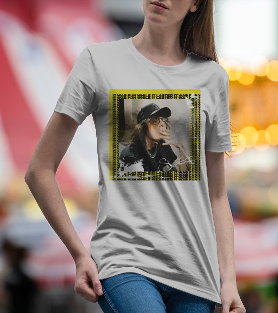 It Was Fun While It Lasted Anniversary Album Sueco T-Shirt