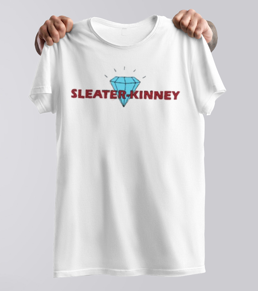 Sleater Kinney Hot Rock Blue Diamond Fan Merchandise T-Shirt