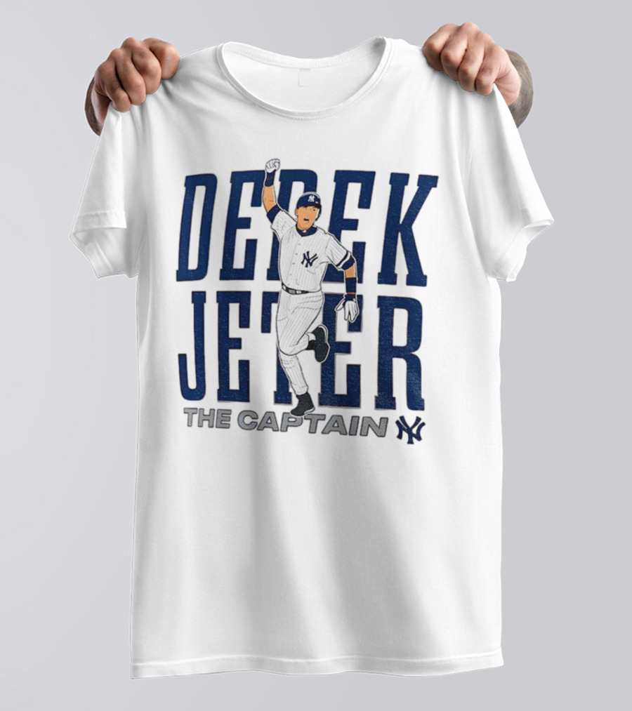 Derek Jeter The Captain New York Yankees MLB Baseball T-Shirt