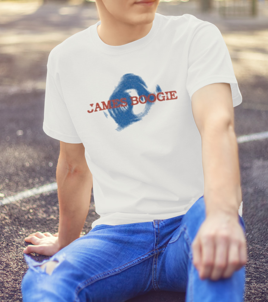 James Boogie Blue Swirl T-Shirt