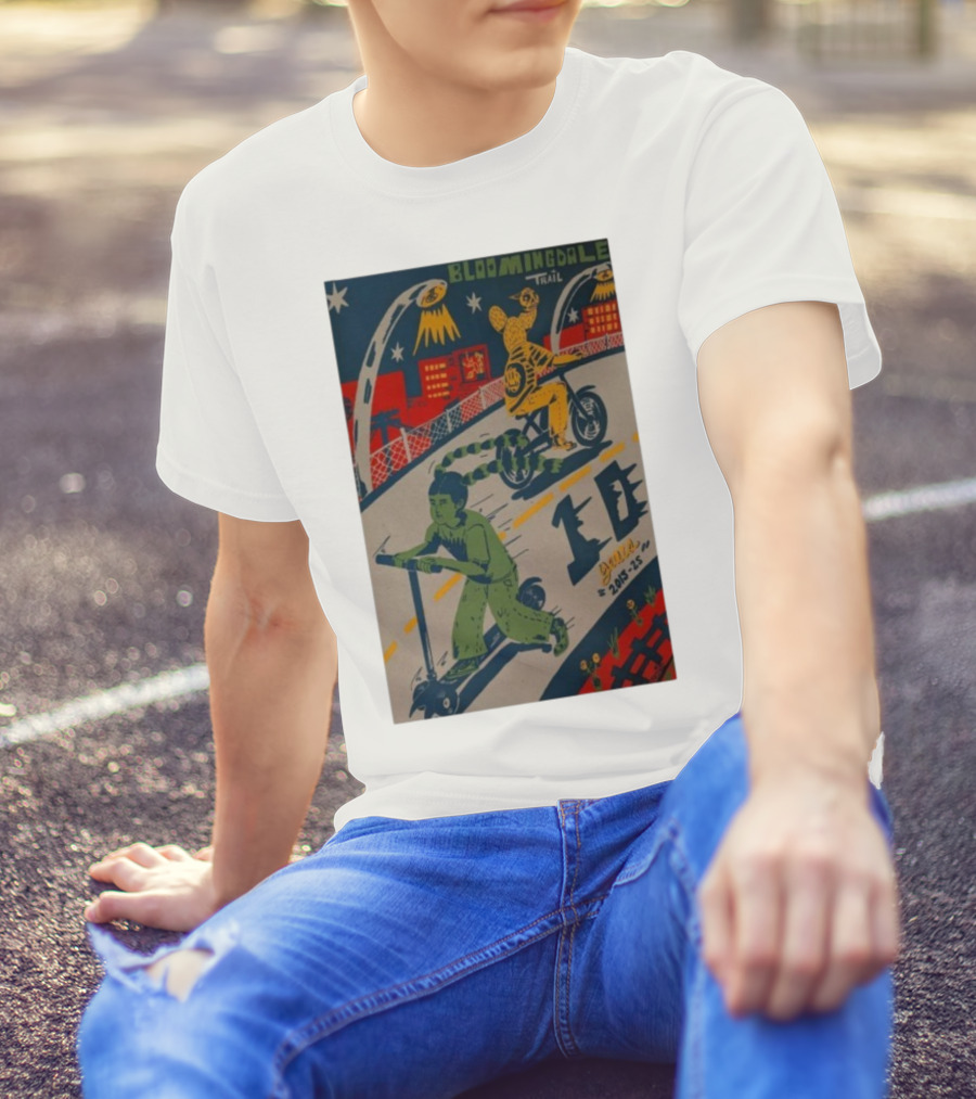 Bloomingdale Trail 10 Years 2015-25 Ramiro Huizar All Star Press Chicago T-Shirt