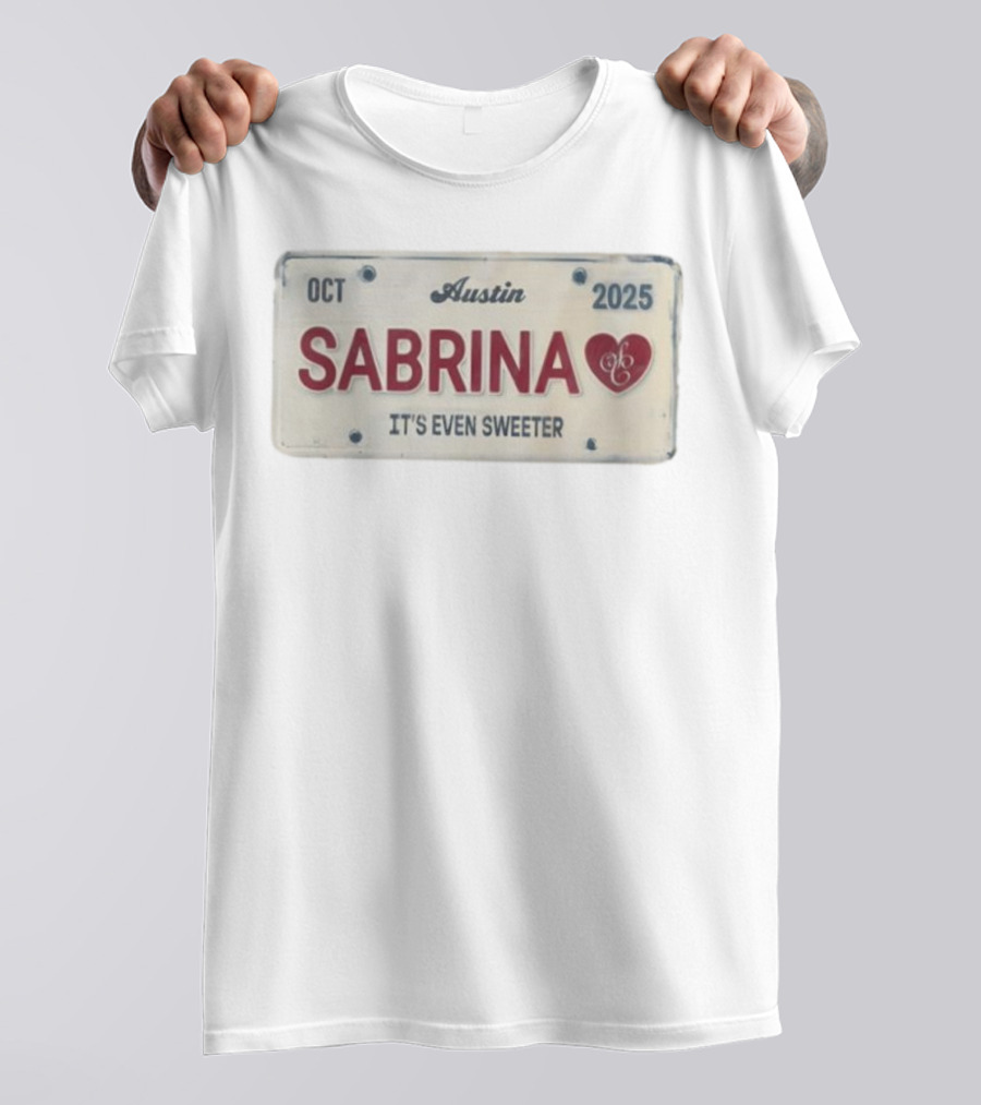 OCT Austin 2025 Sabrina It's Even Sweeter T-Shirt