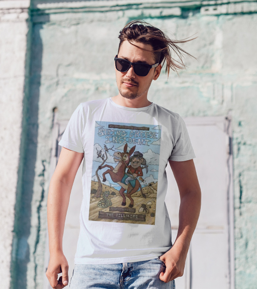 Bill Graham Presents String Cheese Incident The Fillmore San Francisco October 4 2025 Donkey T-Shirt