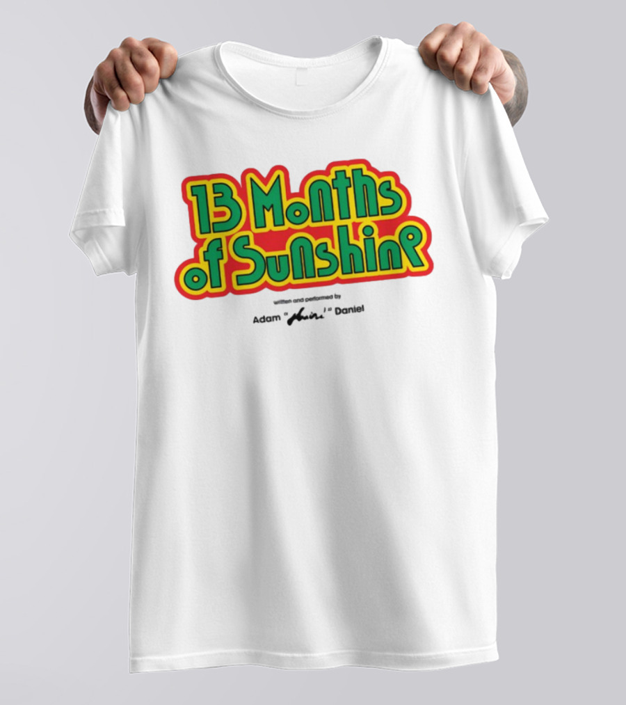 13 Months Of Sunshine Adam Amine Daniel T-Shirt