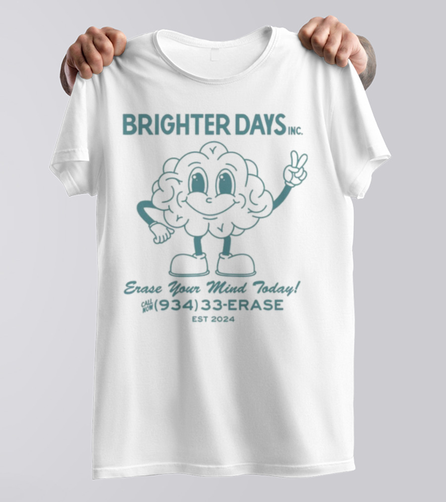 Ariana Grande Brighter Days Inc. Peace Sign Character 934 33-Erase Est 2024 T-Shirt