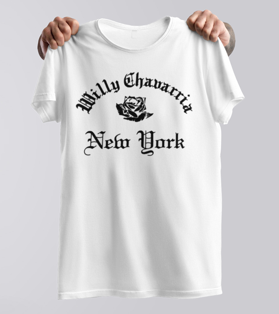 Willy Chavarria New York Handshake Style T-Shirt