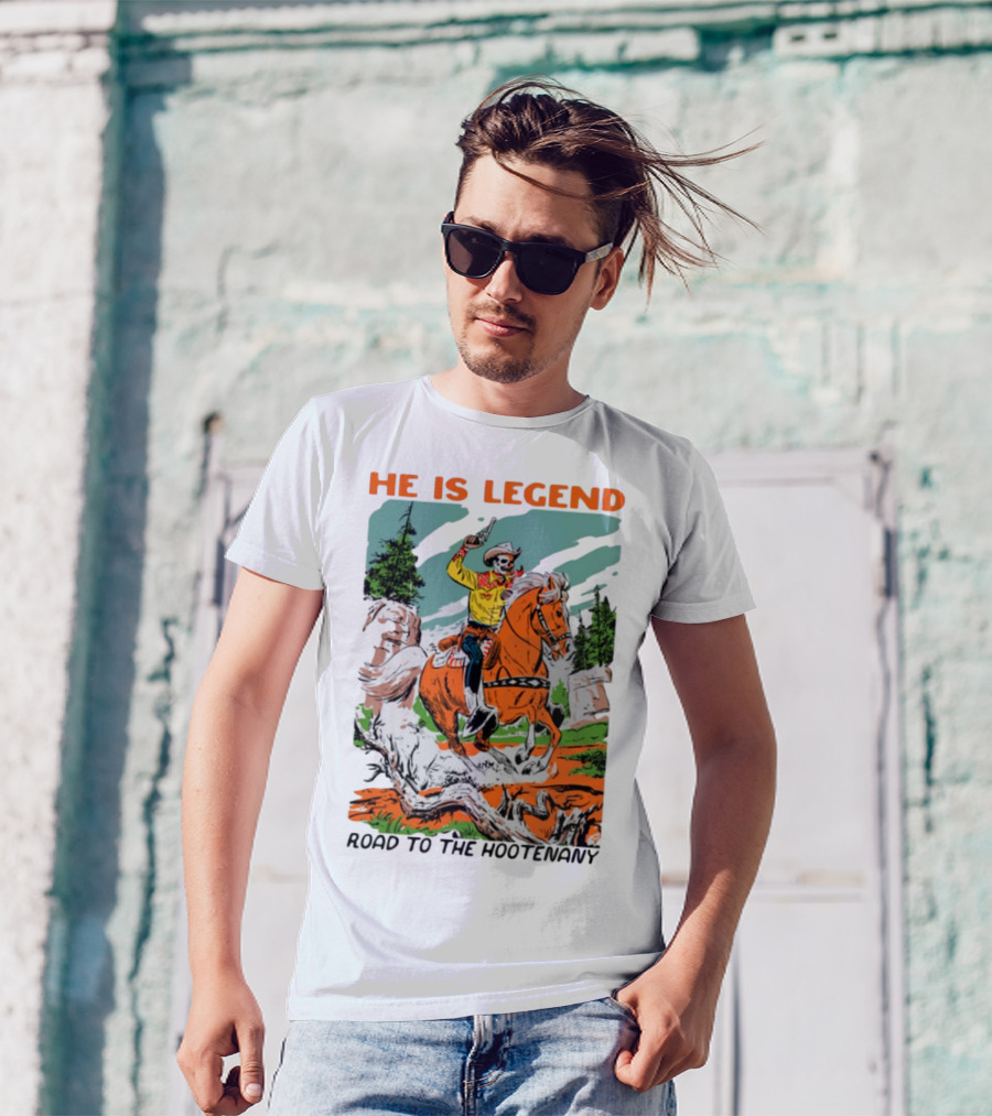 HE IS LEGEND COWBOY BACK TO THE FRONTIERS T-Shirt