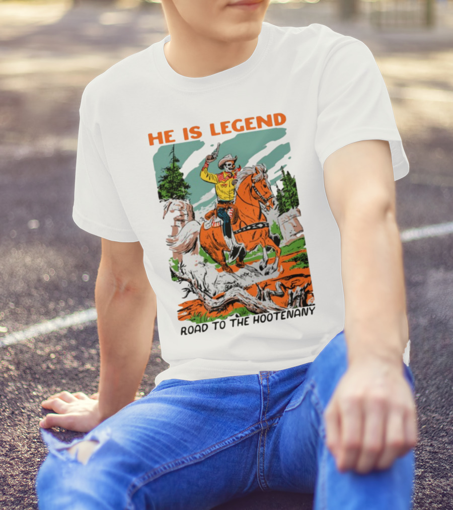 HE IS LEGEND COWBOY BACK TO THE FRONTIERS T-Shirt