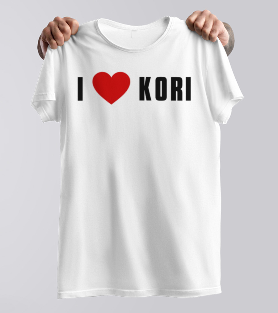 I Love Kori Heart Symbol T-Shirt