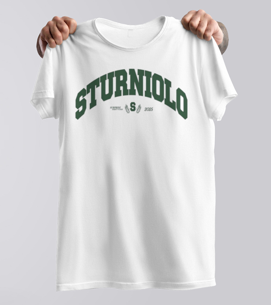 Sturniolo Surprise Party Collegiate Est 2003 T-Shirt