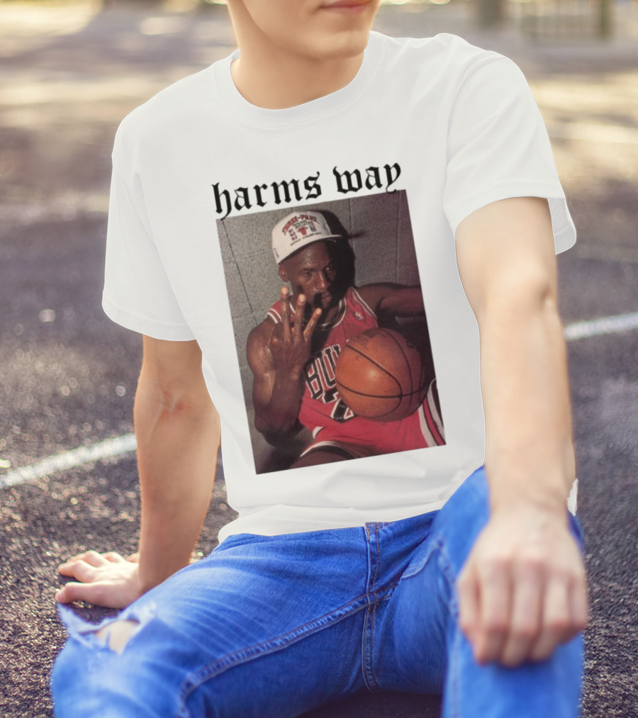 Harm's Way Bulls Basketball Legend 23 Championship Tribute T-Shirt