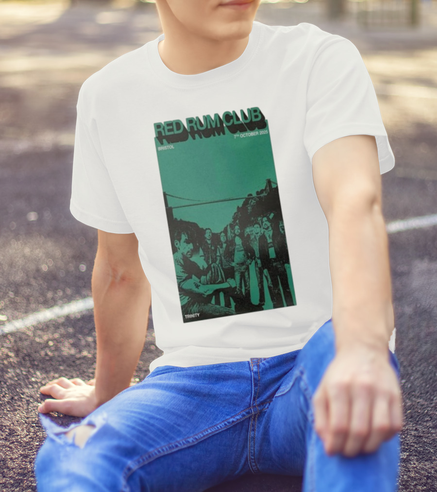 Red Rum Club Bristol Trinity 7th October 2025 Concert T-Shirt