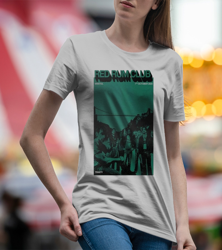 Red Rum Club Bristol Trinity 7th October 2025 Concert T-Shirt