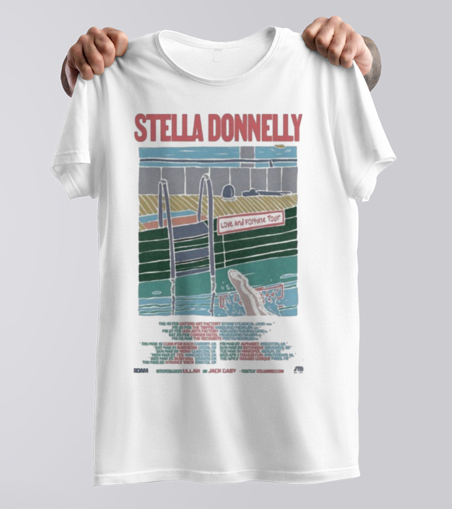 Stella Donnelly Love And Fortune Tour 2026 Concert Dates And Locations T-Shirt
