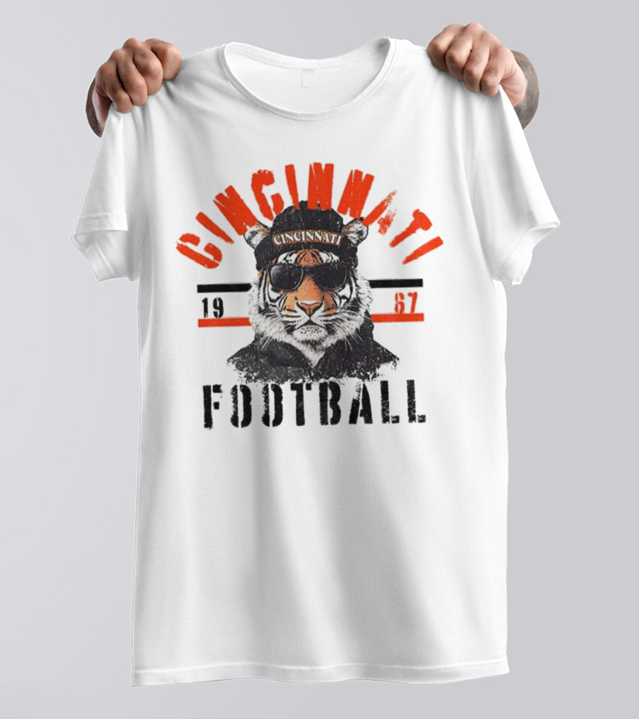 Cincinnati Tiger 1967 Football T-Shirt