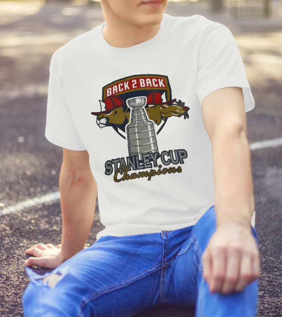 Back 2 Back Florida Panthers Stanley Cup Champions T-Shirt