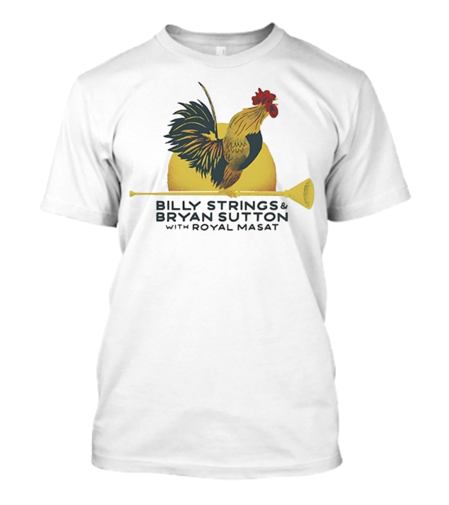 Billy Strings Bryan Sutton Royal Masat Rooster 2023 T-Shirt