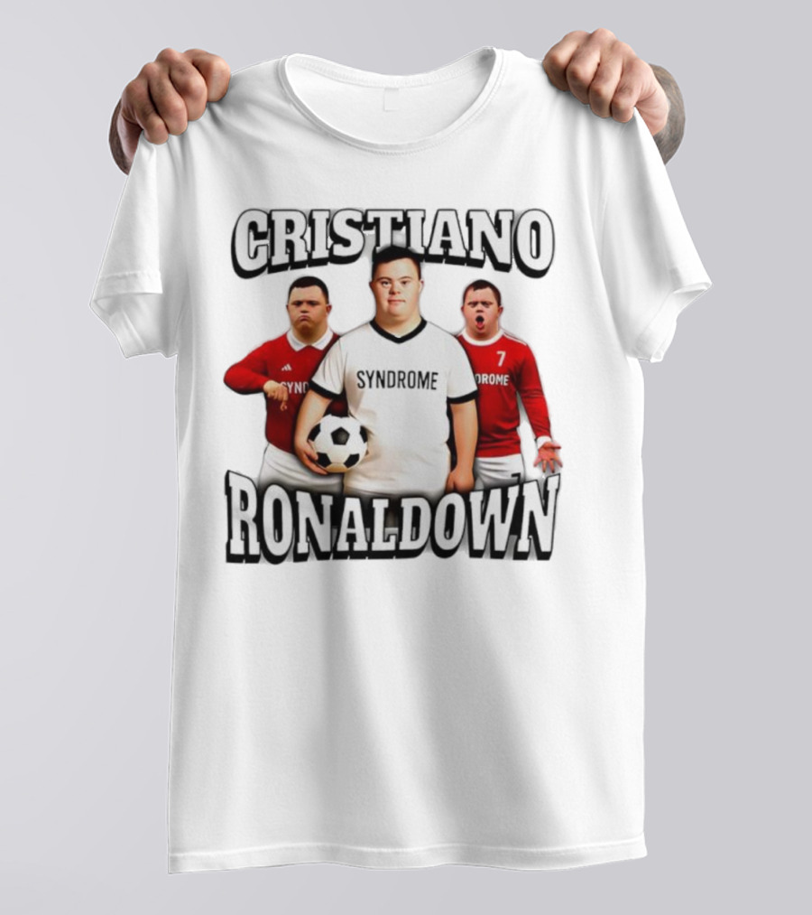 Cristiano Ronaldown Syndrome Graphic T-Shirt