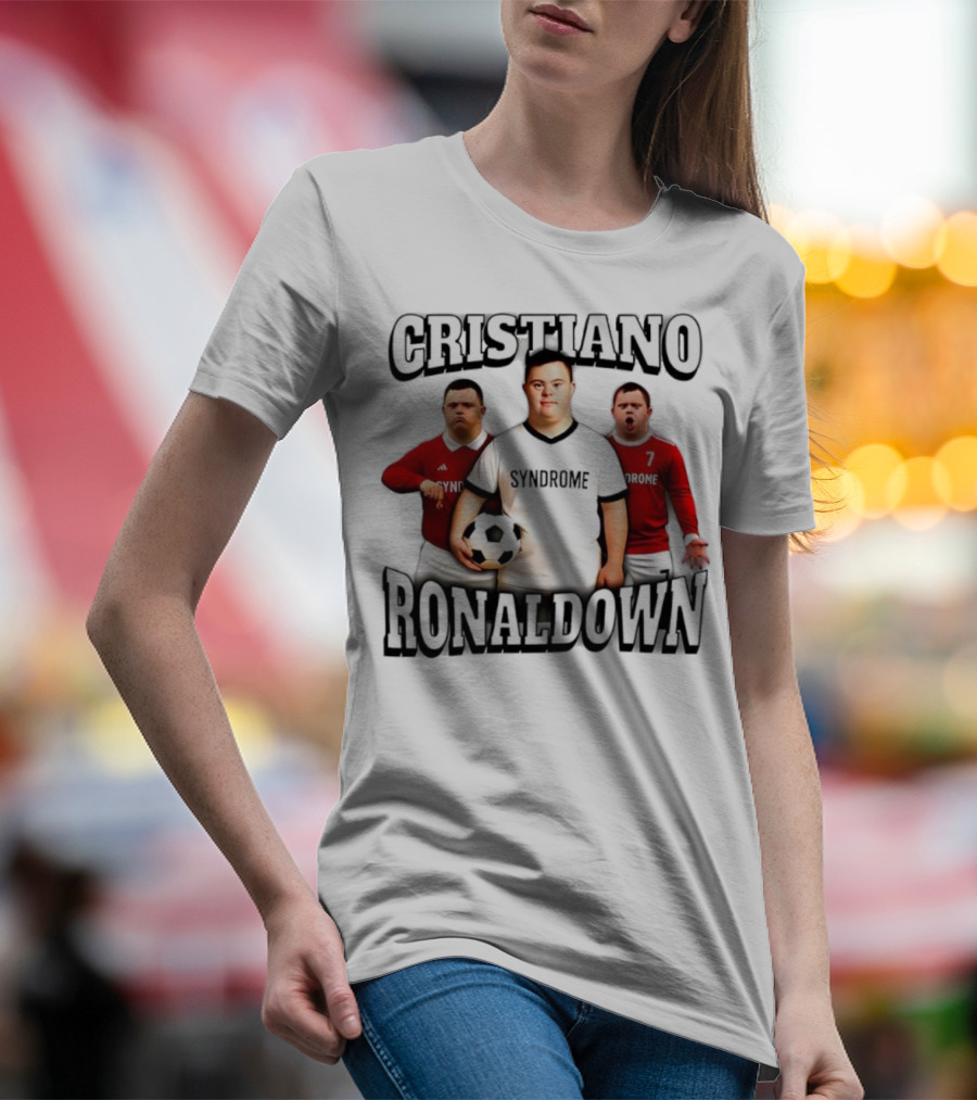 Cristiano Ronaldown Syndrome Graphic T-Shirt