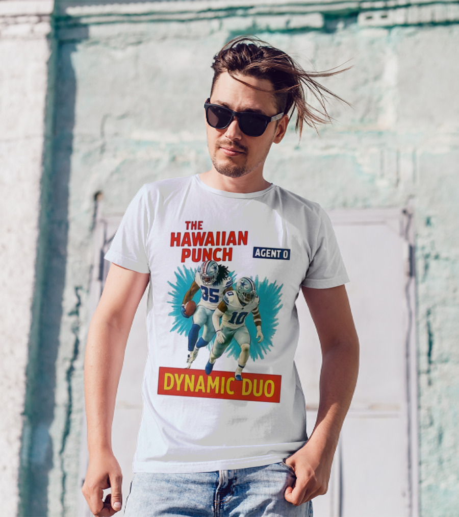 The Hawaiian Punch Agent O Dynamic Duo Dallas Cowboys Football T-Shirt