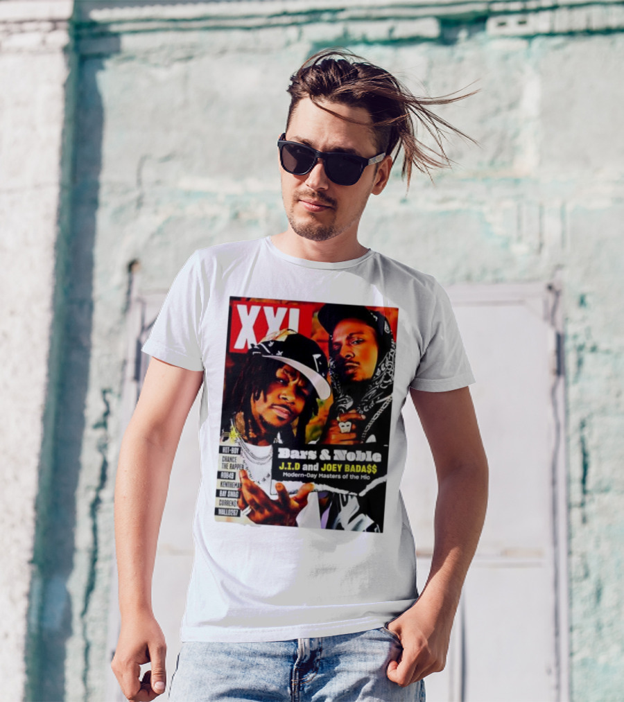 XXL Magazine JID Joey Badass Bars & Noble Modern-Day Masters Of The Mic T-Shirt