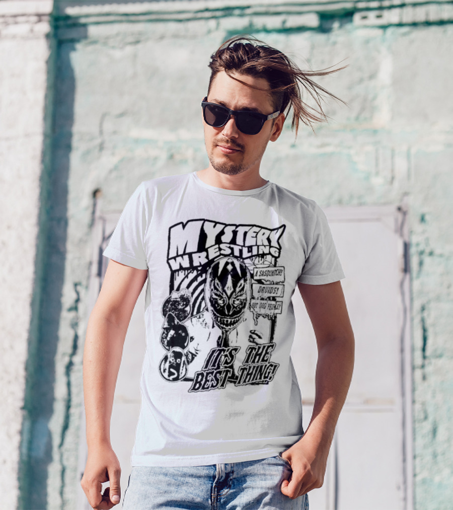 Mystery Wrestling It’s The Best Thing Masked Wrestler T-Shirt