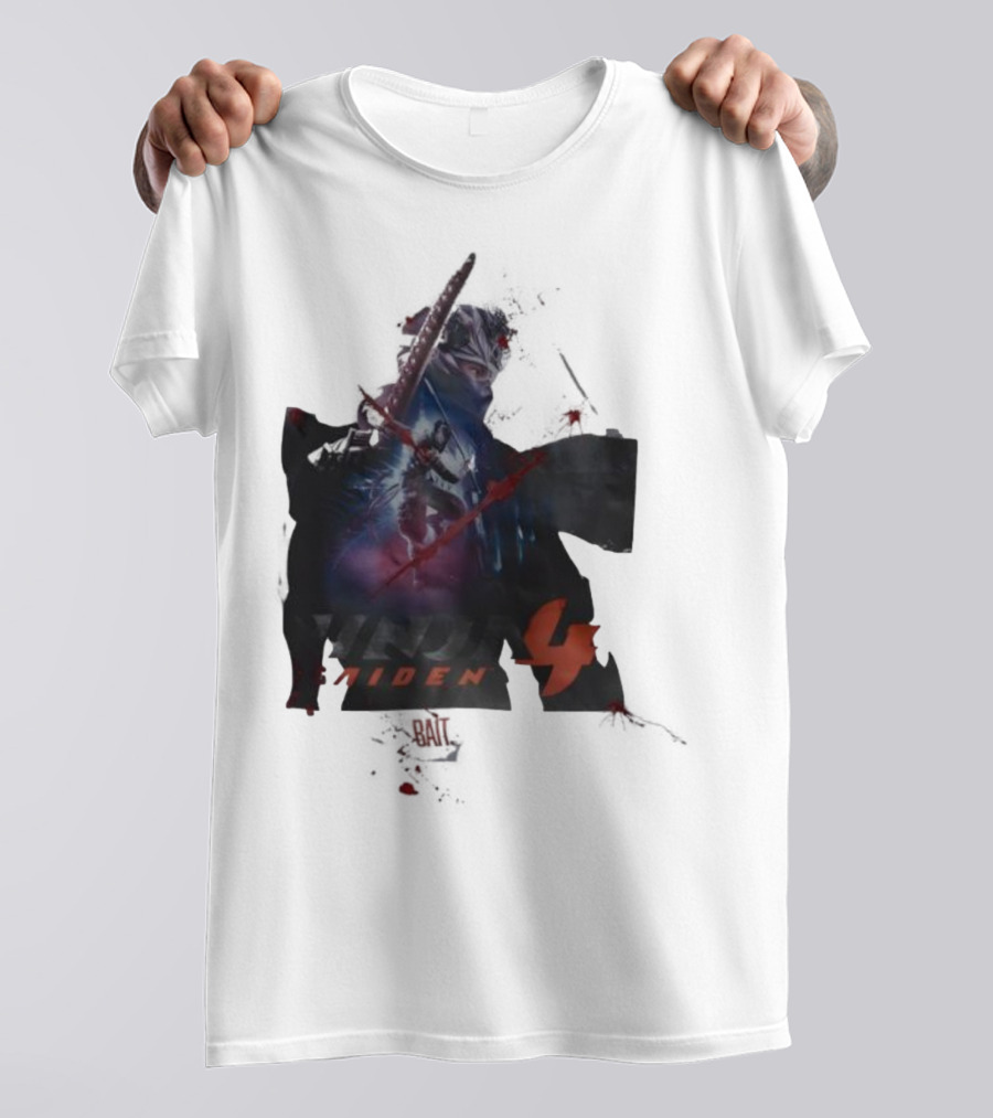 Ninja Gaiden 4 Bait Collaboration Warrior Sword Action T-Shirt