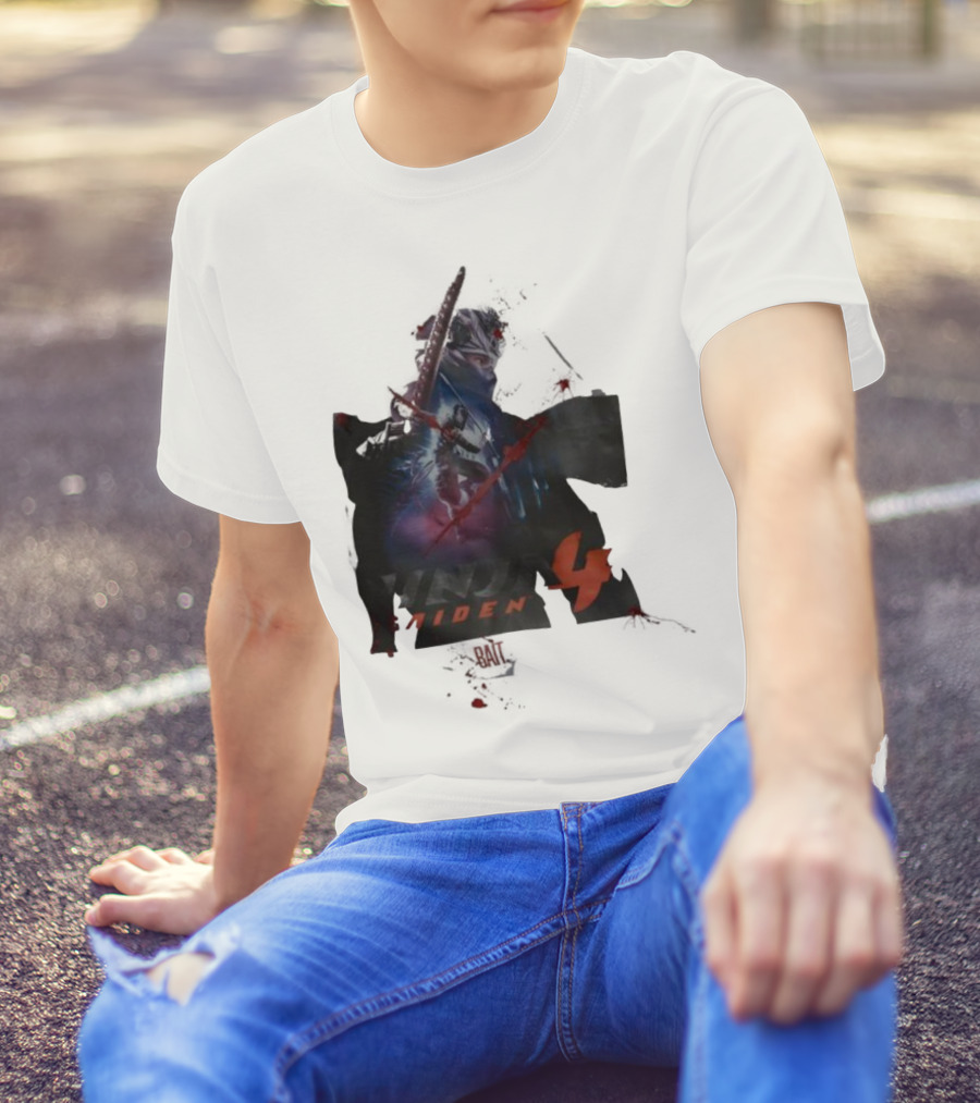 Ninja Gaiden 4 Bait Collaboration Warrior Sword Action T-Shirt