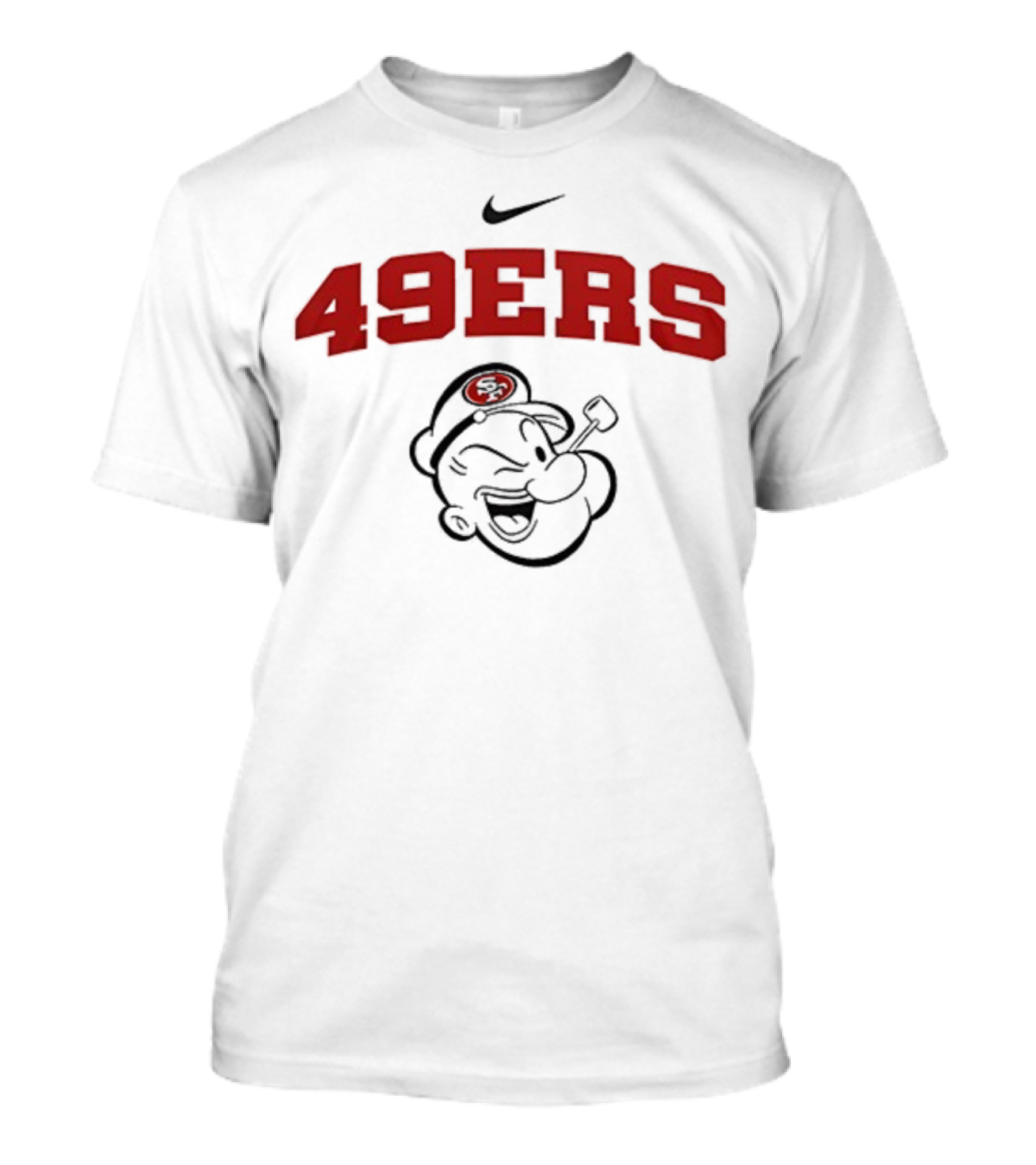 San Francisco 49ers Nike Popeye I Yam What I Yam T-Shirt
