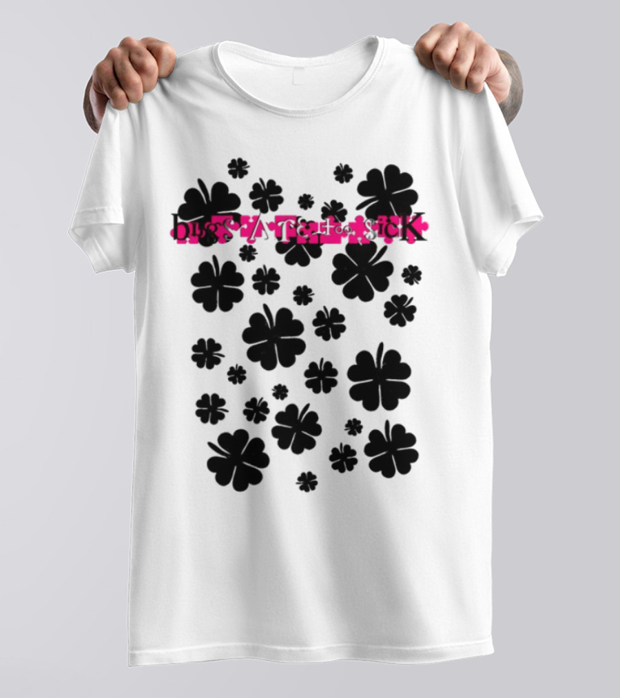 Bugs Are Too Sick Clover Lucky Pattern T-Shirt