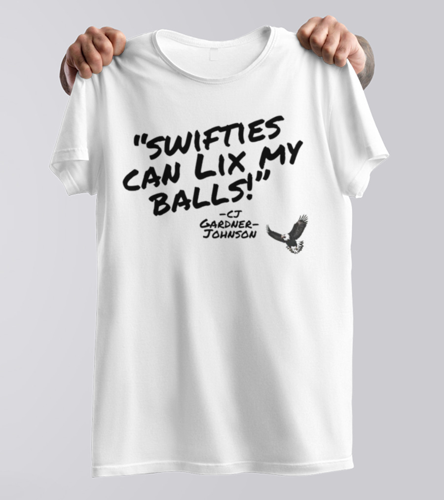 Swifties Can Lix My Balls With Colorful Butterfly T-Shirt