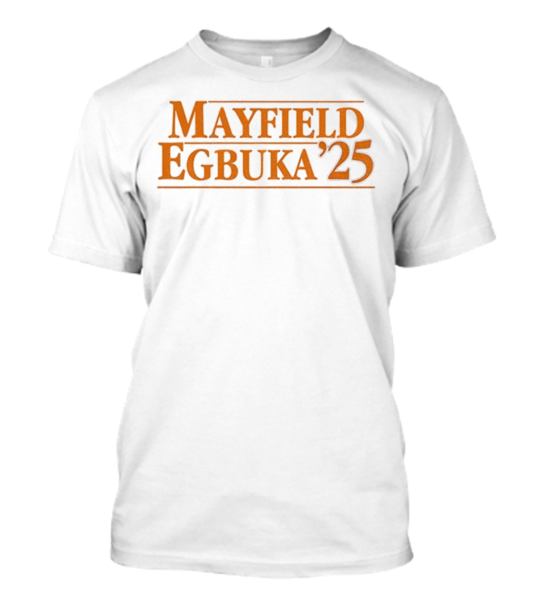 Mayfield Egbuka ’25 Baker Mayfield Emeka Egbuka Tampa Bay Buccaneers NFL 2025 T-Shirt