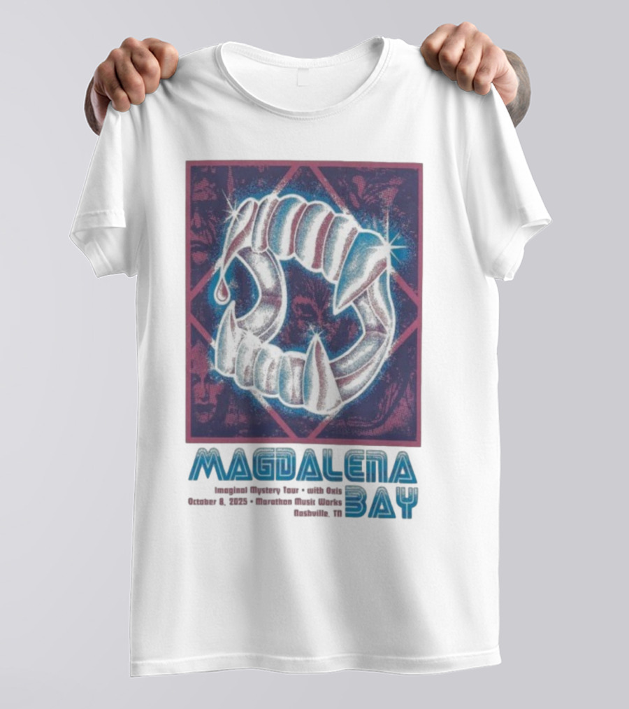 Magdalena Bay October 8 2025 Marathon Music Works Nashville TN T-Shirt