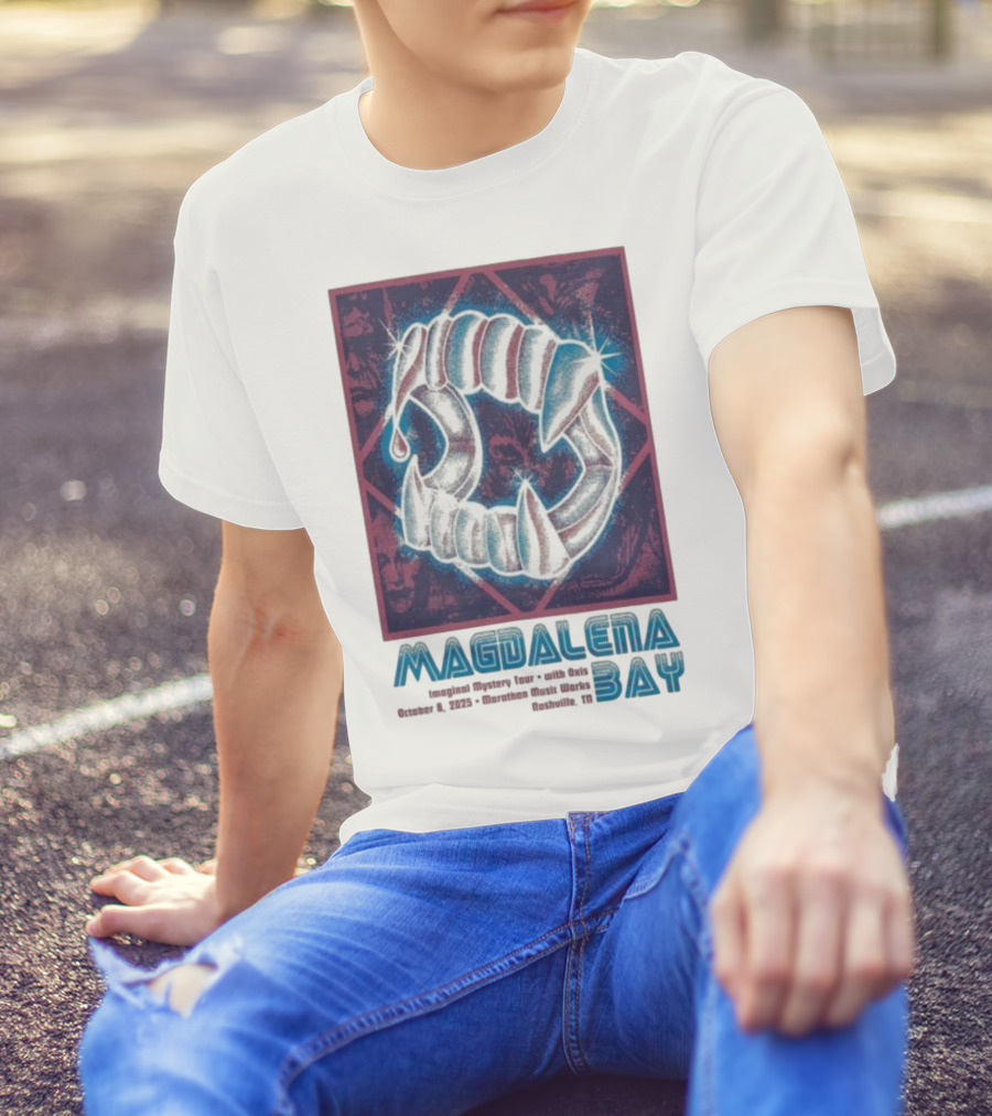 Magdalena Bay October 8 2025 Marathon Music Works Nashville TN T-Shirt