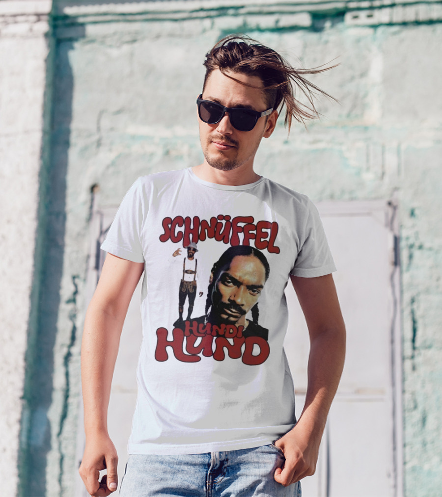 Snoop Dogg Schnüffel Hundi Hund German Style T-Shirt