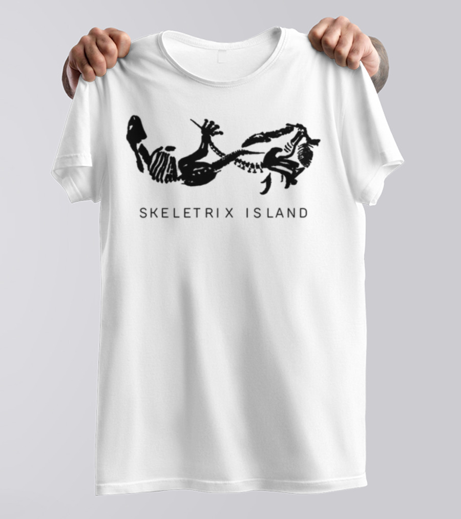 Skeletrix Island Dinosaur Skeleton Adventure T-Shirt