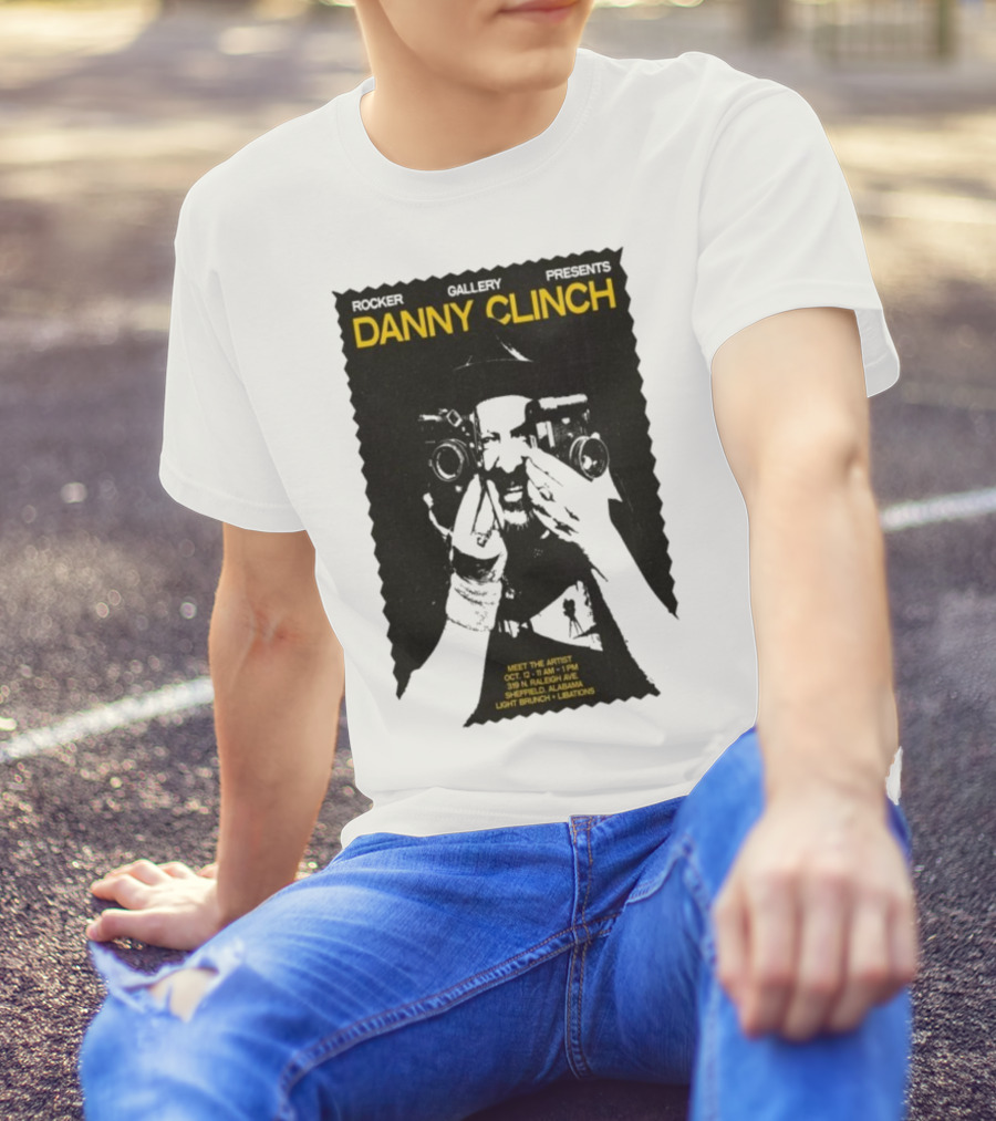 Danny Clinch Meet The Artist Event October 12 2025 Sheffield Alabama 319 N Raleigh Ave Light Brunch And Libations T-Shirt